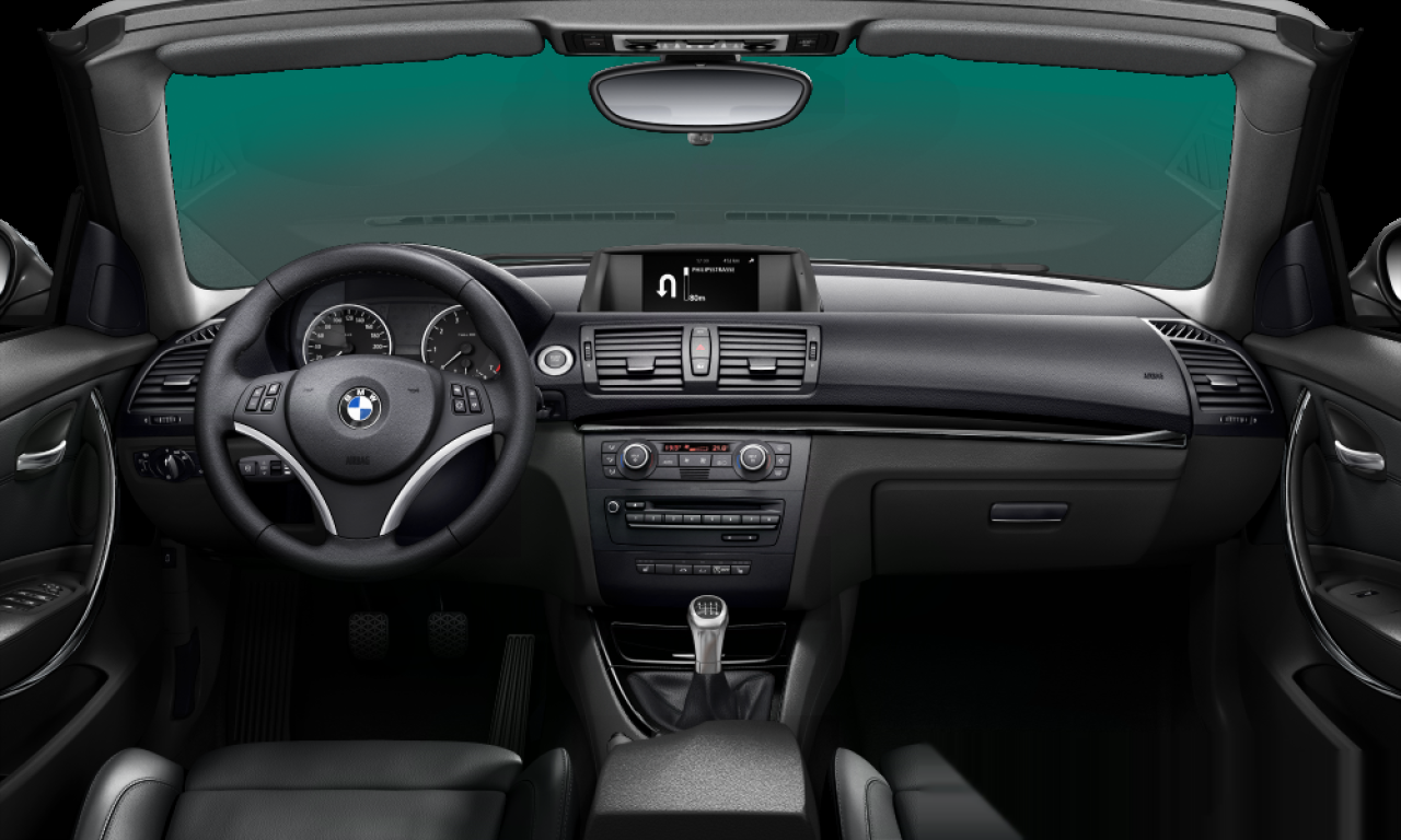 Interior of 2009 BMW 118i (E88), VIN WBAUM11060VL92234