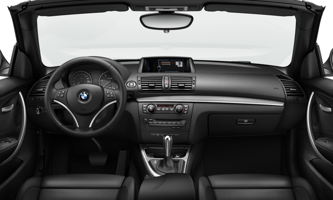 Interior of 2011 BMW 120d (E88), VIN WBAUM71080VR55576