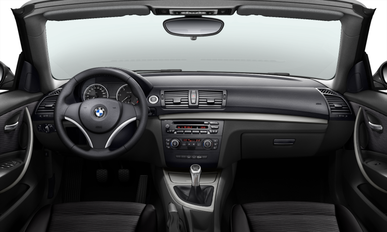 Interior of BMW 120d (E88), VIN WBAUM710X0VH74577