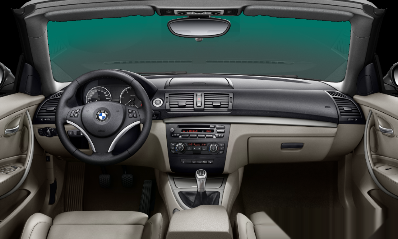 Interior of 2009 BMW 118d (E88), VIN WBAUM91090VL75782