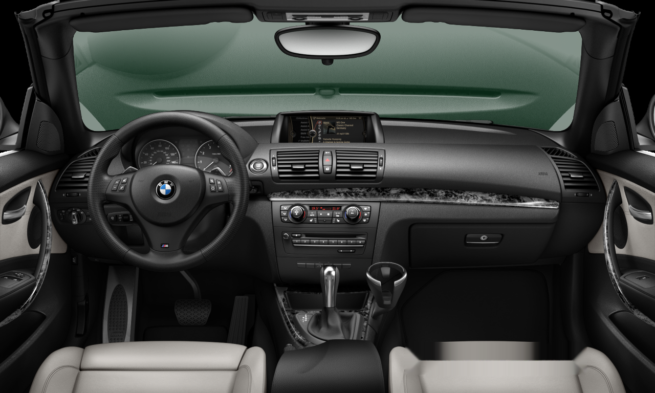 Interior of 2011 BMW 128i (E88), VIN WBAUN1C53CVR00007