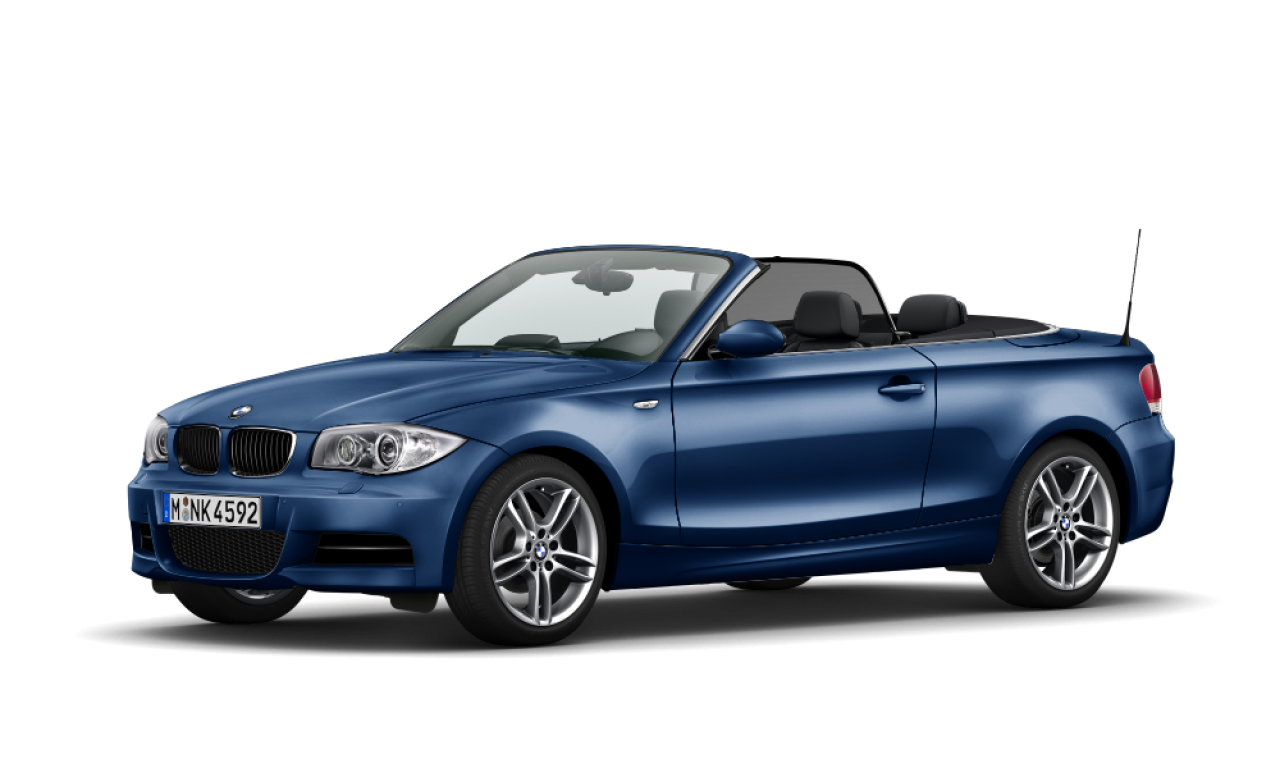 Exterior of BMW 135i (E88), VIN WBAUN91060VK00273