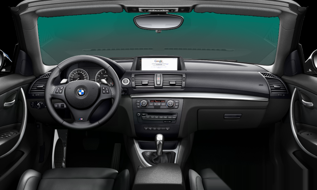 Interior of BMW 135i (E88), VIN WBAUN91060VK00273