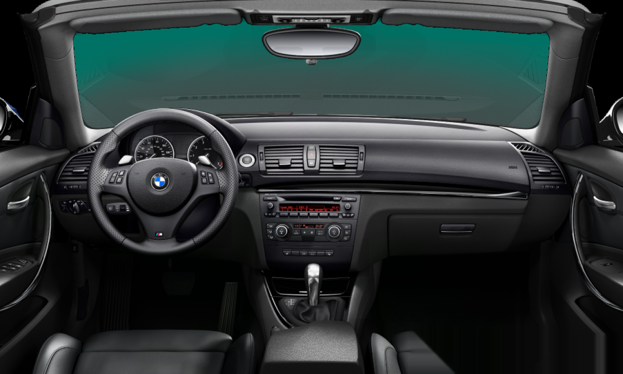 Interior of BMW 135i (E88), VIN WBAUN93558VK39621