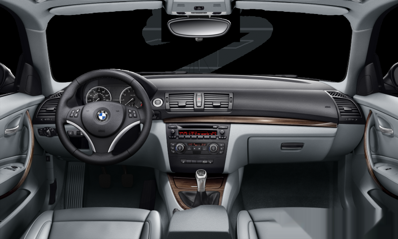 Interior of BMW 128i (E82), VIN WBAUP73549VF07349