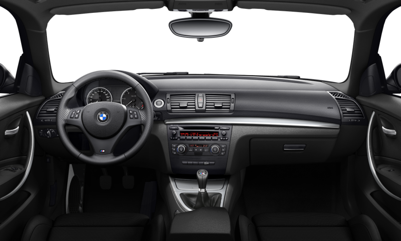 Interior of BMW 120d (E82), VIN WBAUR31000VJ33204