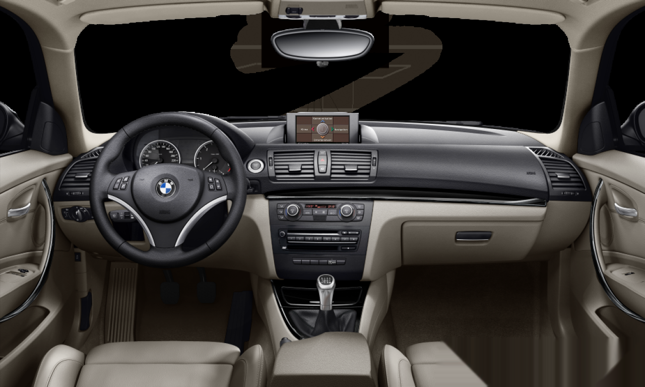 Interior of 2008 BMW 120d (E82), VIN WBAUR31020VJ28084