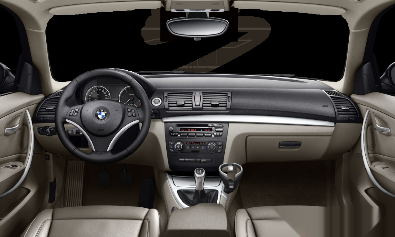 Interior of 2008 BMW 120d (E82), VIN WBAUR31050VJ28564