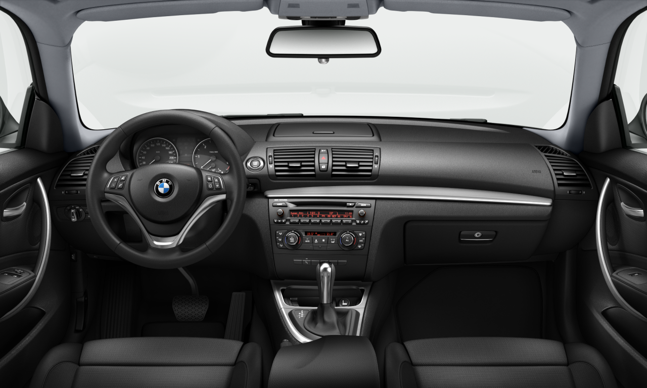 Interior of 2012 BMW 120d (E82), VIN WBAUR31060VL42317