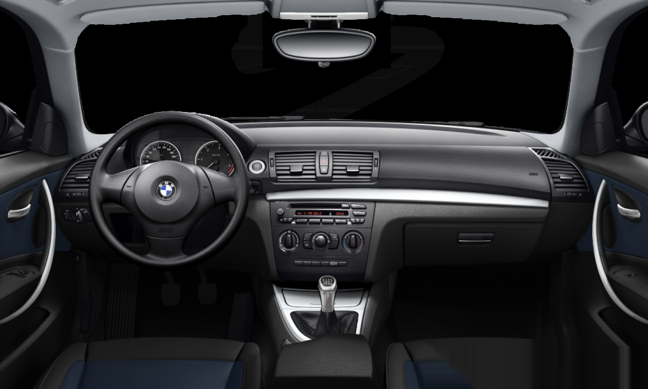 Interior of 2007 BMW 120d (E82), VIN WBAUR31070VF10842