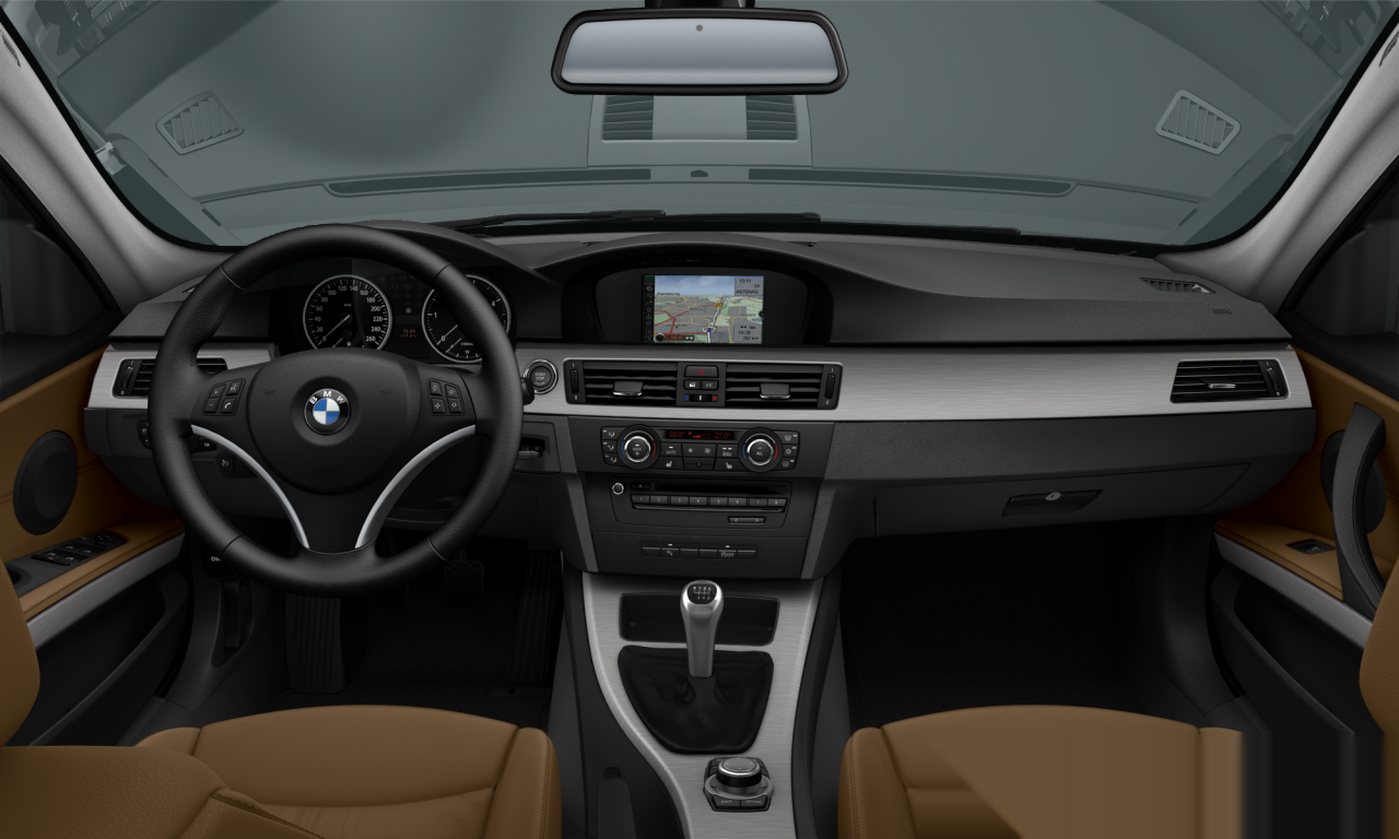 Interior of 2010 BMW 320i (E91 (MUE)), VIN WBAUS91010A186363