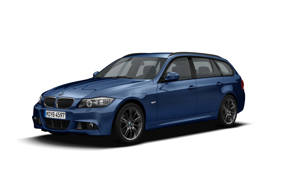 Exterior of 2010 BMW 320i (E91 (MUE)), VIN WBAUS91020A186047