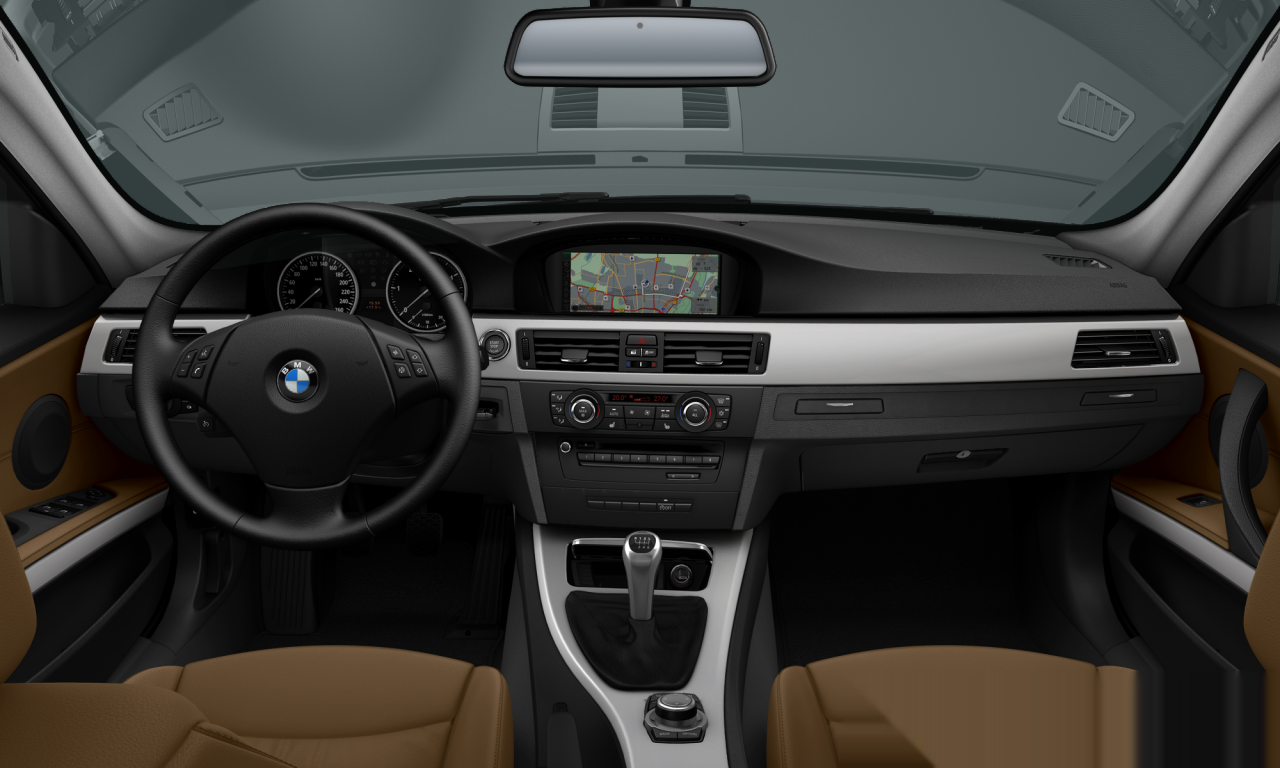 Interior of BMW 318d (E91 (MUE)), VIN WBAUT31000F260742