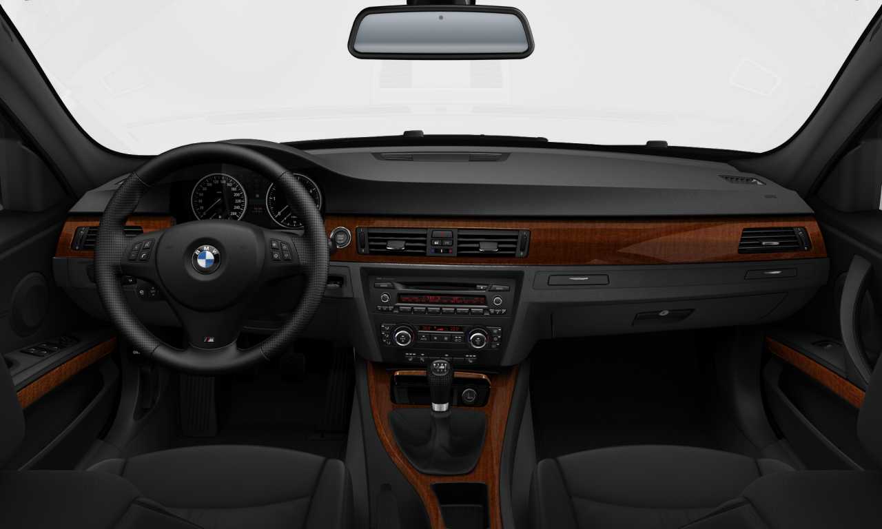 Interior of BMW 330xi (E91 (MUE)), VIN WBAUU71000A545619