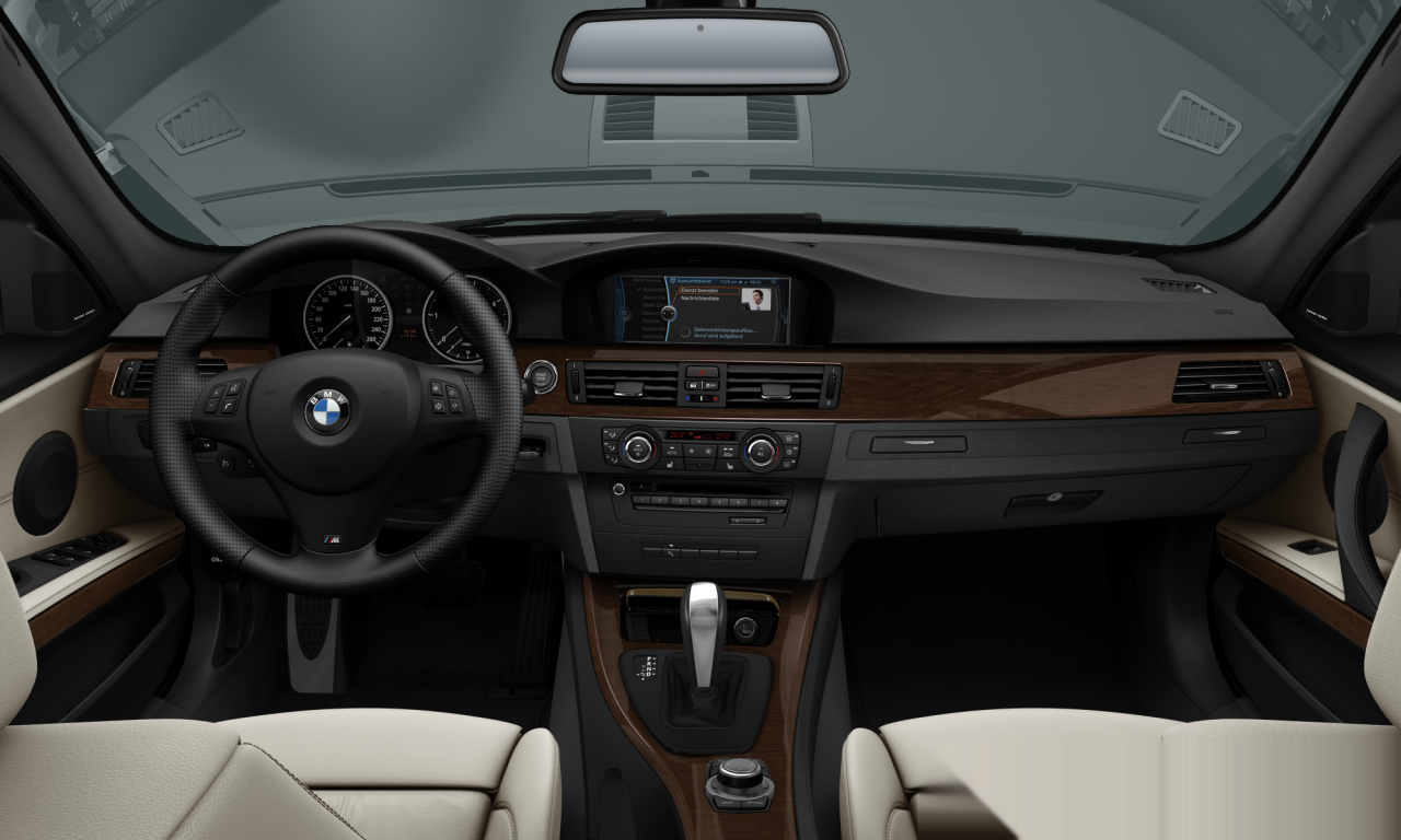 Interior of BMW 335i (E91 (MUE)), VIN WBAUV91020A755163