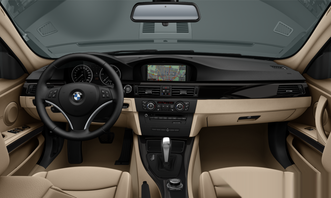 Interior of BMW 320xd (E91 (MUE)), VIN WBAUW71020A605409