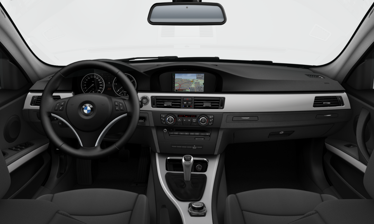 Interior of 2009 BMW 318d (E91 (MUE)), VIN WBAUX11020A633933
