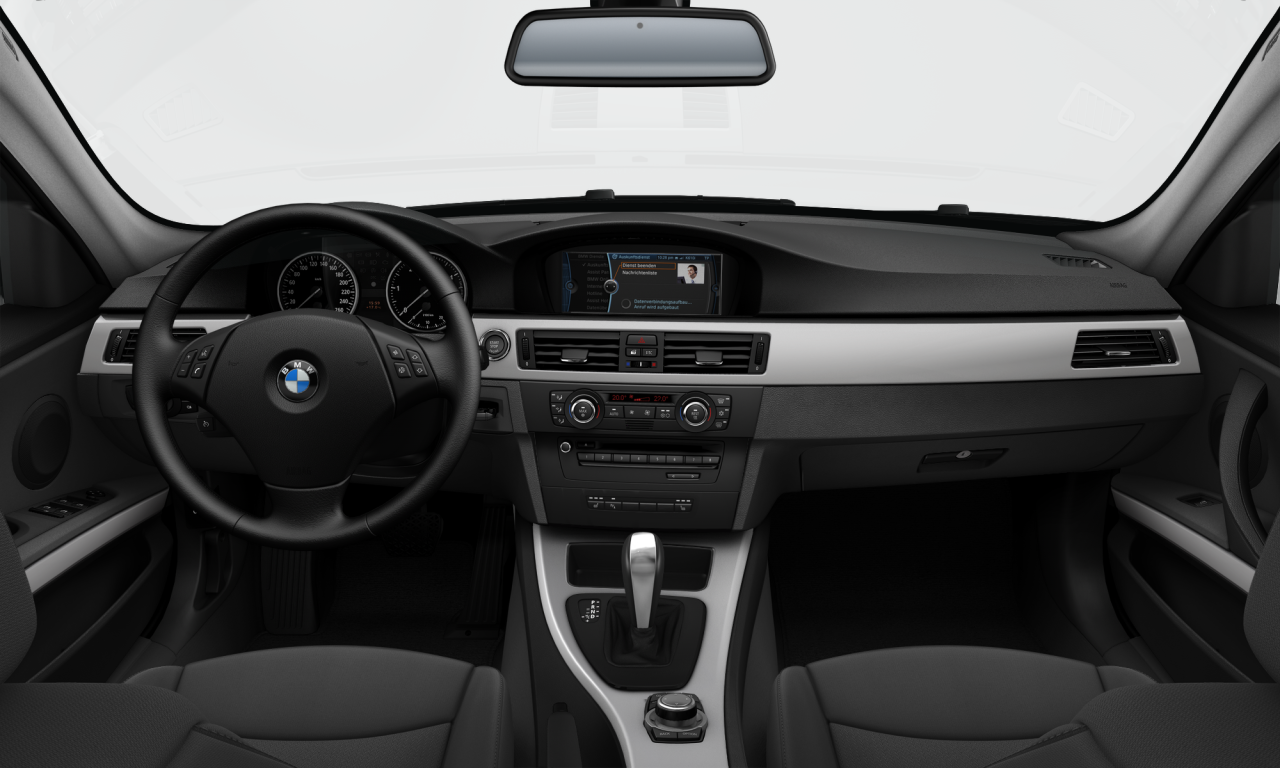 Interior of 2009 BMW 320d (E91 (MUE)), VIN WBAUX31090A665855