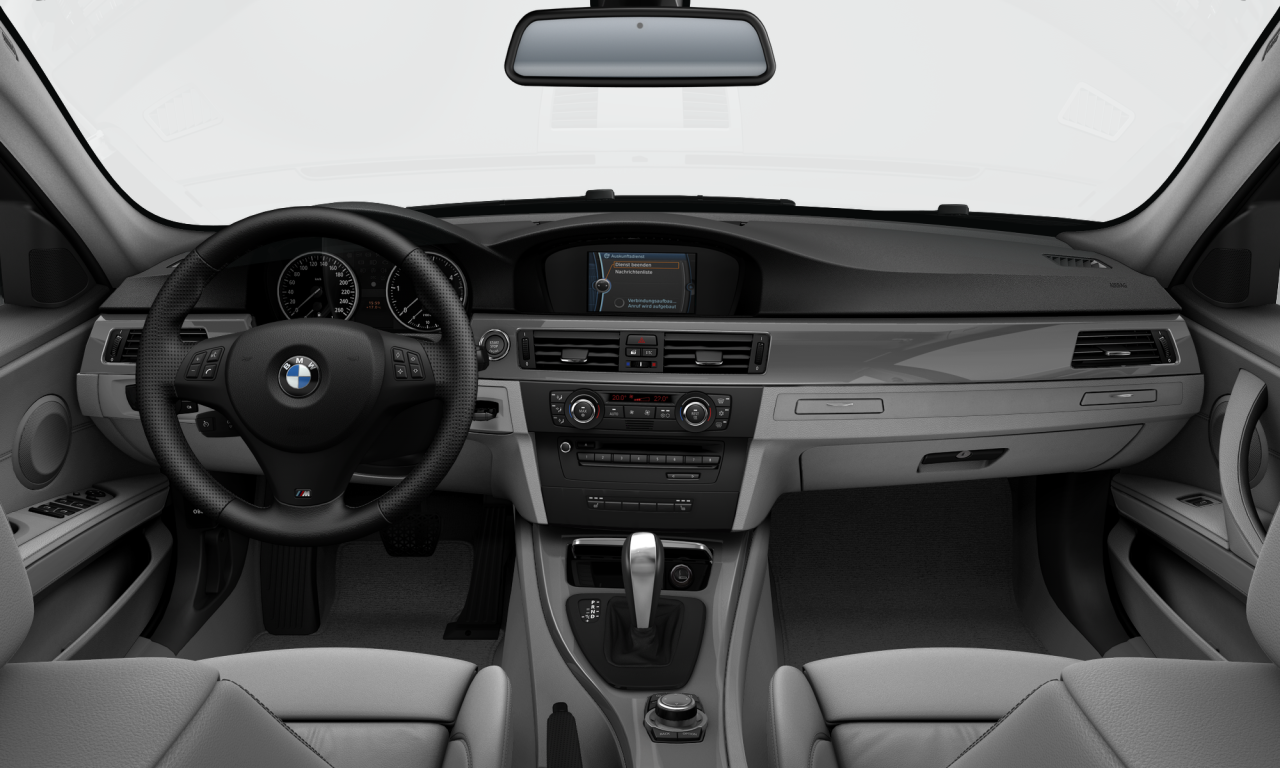 Interior of 2008 BMW 325d (E91 (MUE)), VIN WBAUX510X0A546787