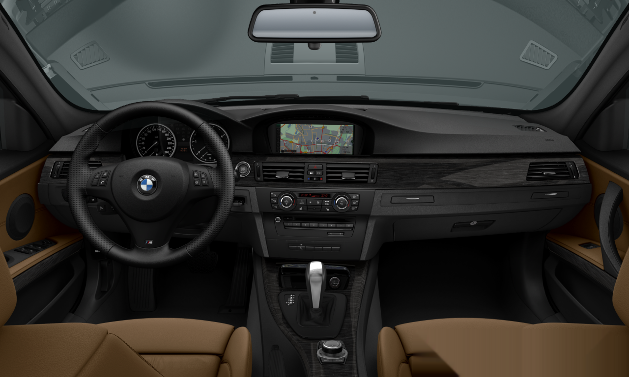 Interior of BMW 325d (E91 (MUE)), VIN WBAUX91080A943681