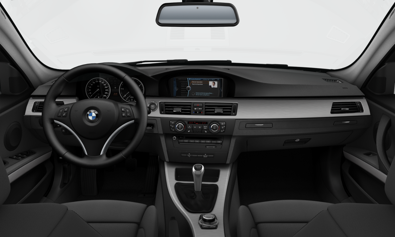 Interior of BMW 320d (E91 (MUE)), VIN WBAUY11080F054624
