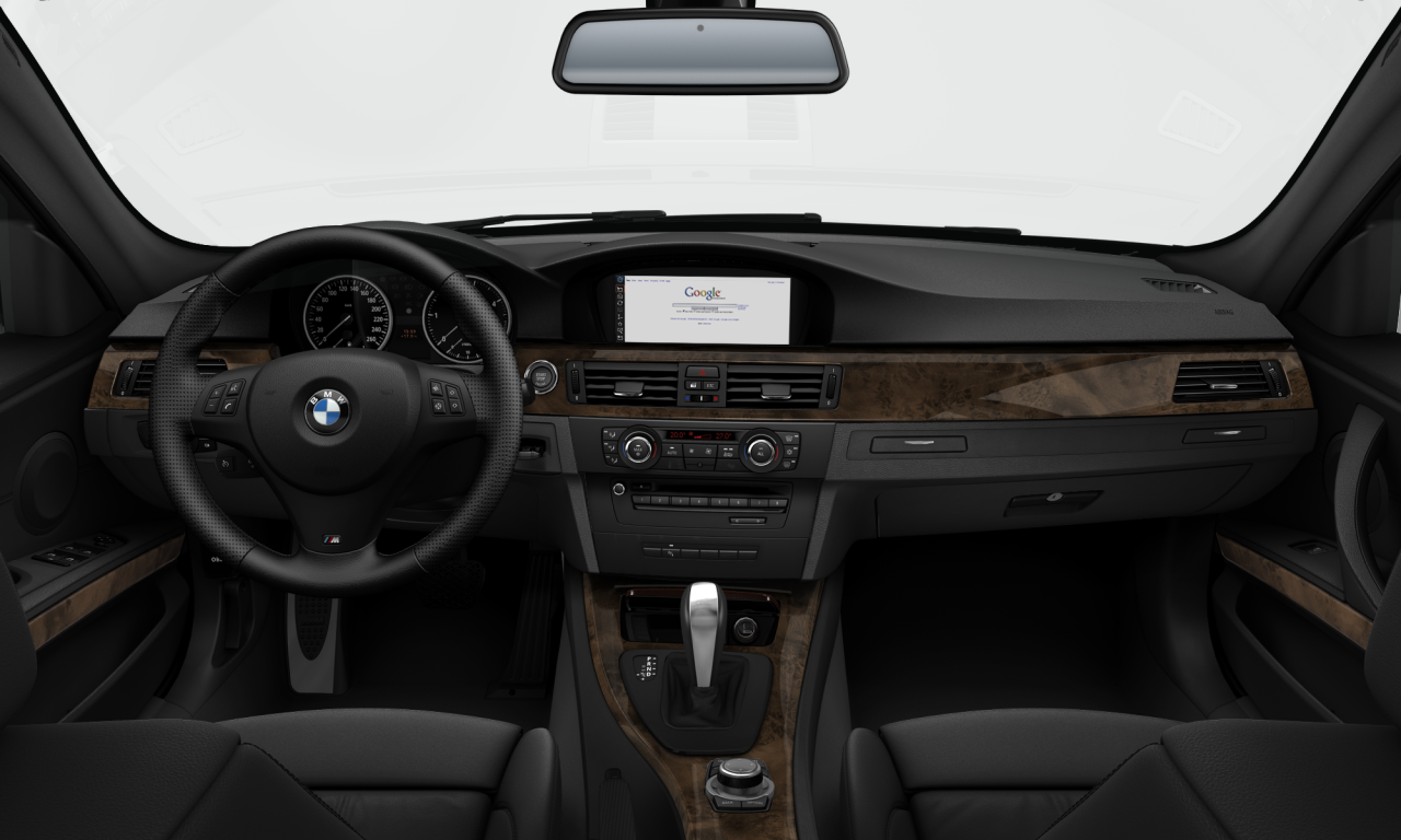 Interior of 2010 BMW 320d (E91 (MUE)), VIN WBAUY12030A945190