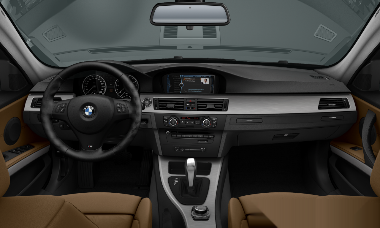 Interior of BMW 330d (E91 (MUE)), VIN WBAUY91050A678117