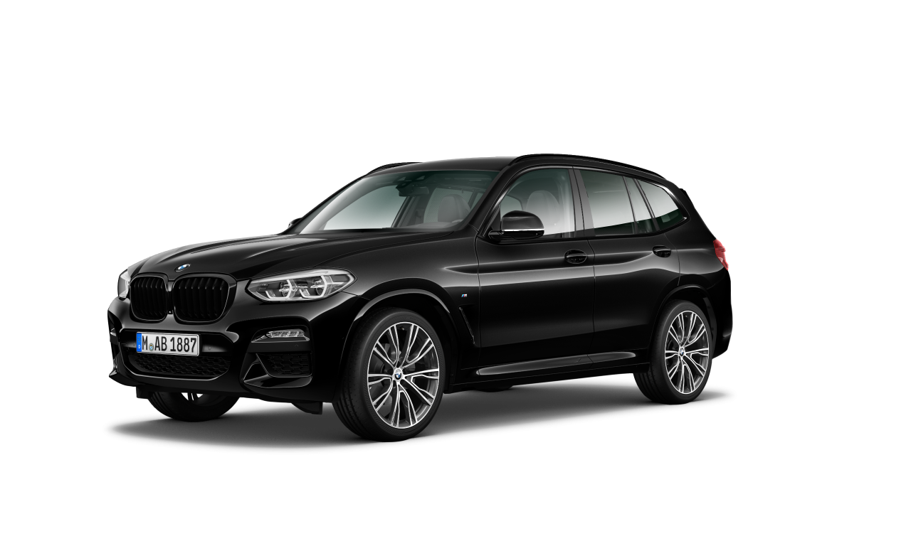 Exterior of 2019 BMW X3 xDrive20d (G01), VIN WBAUZ35070NE42715