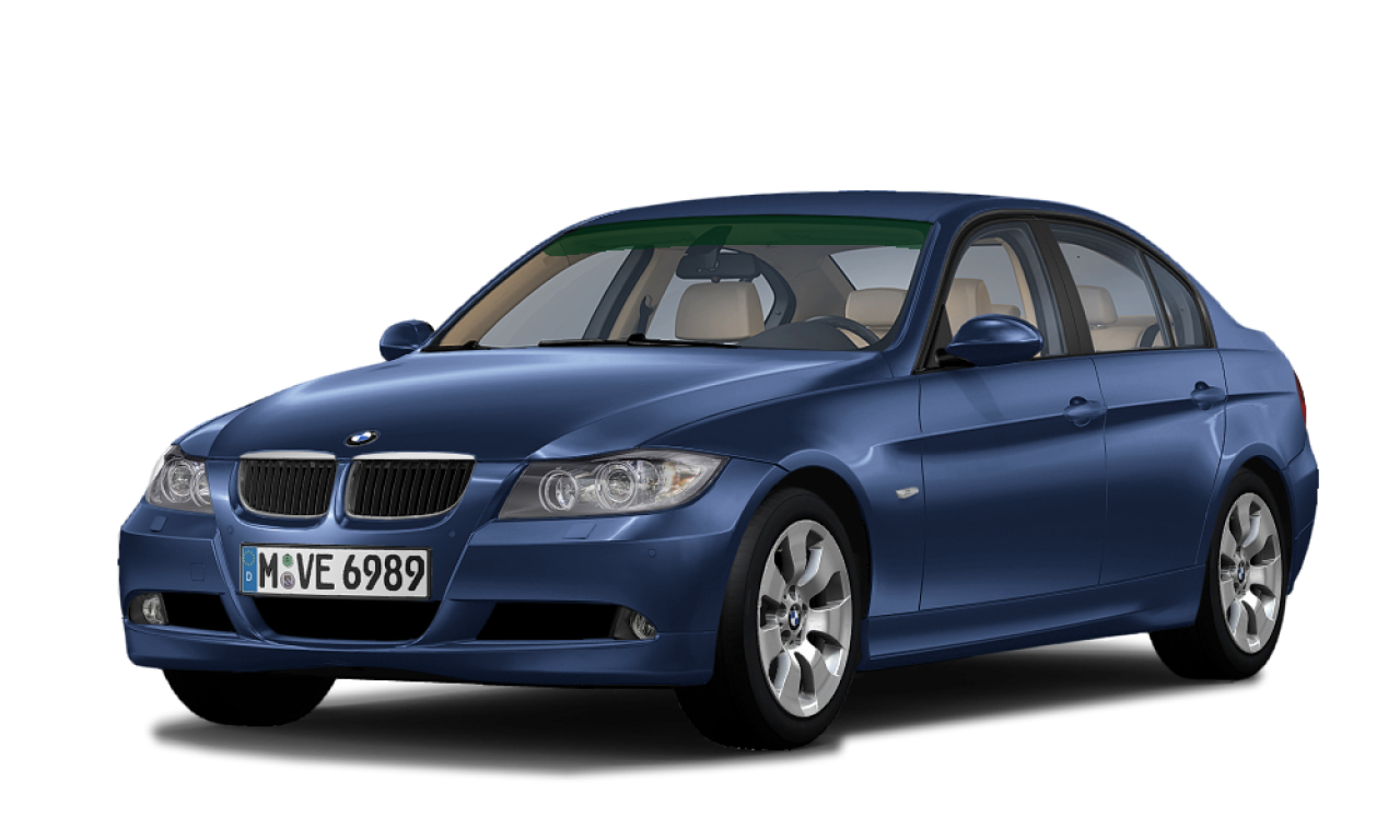 Exterior of BMW 320i (E90), VIN WBAVA71020VA42795