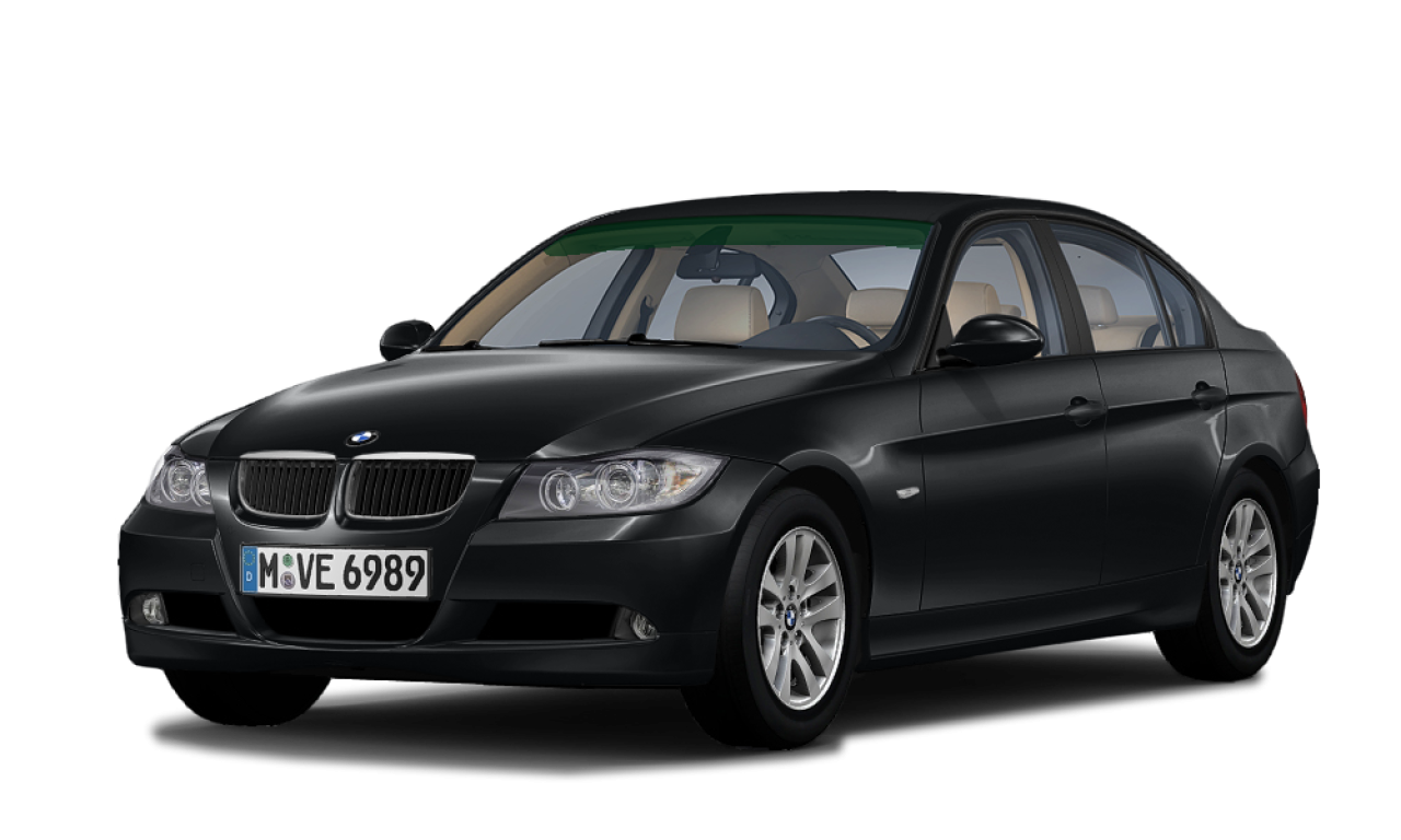 Exterior of 2007 BMW 320i (E90), VIN WBAVA76080NL31718