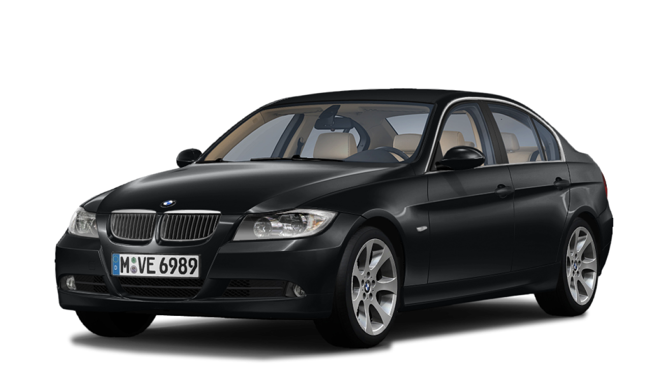 Exterior of BMW 325i (E90), VIN WBAVB11010KT57080