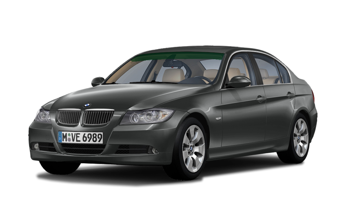 Exterior of 2006 BMW 325i (E90), VIN WBAVB11087VE39237