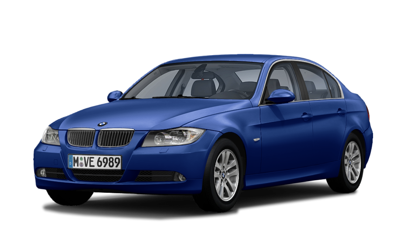 Exterior of BMW 325i (E90), VIN WBAVB11090VE33601