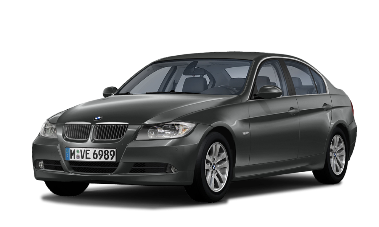 Exterior of 2005 BMW 325i (E90), VIN WBAVB110X0KT57062