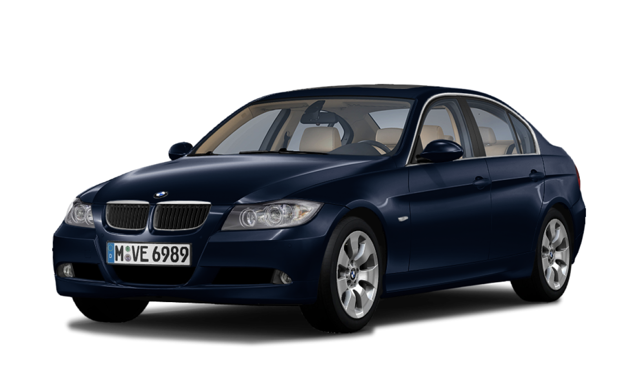 Exterior of BMW 330i (E90), VIN WBAVB31096PR23218