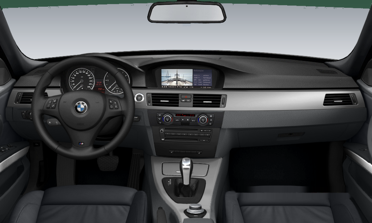 Interior of 2005 BMW 330i (E90), VIN WBAVB36020NC47158