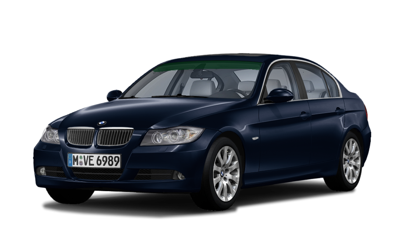 Exterior of BMW 335i (E90), VIN WBAVB73577KY61171