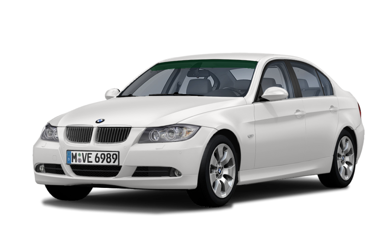 Exterior of 2007 BMW 335i (E90), VIN WBAVB76010NE95182