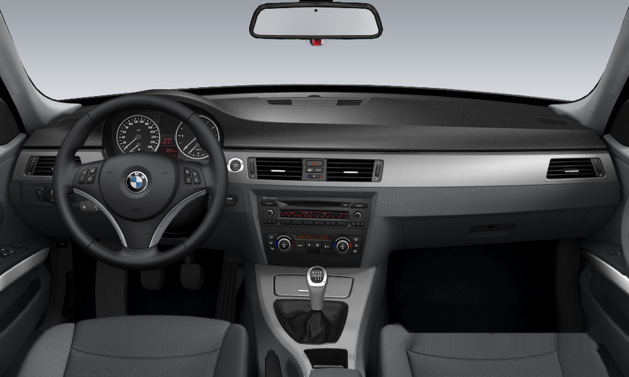 Interior of 2006 BMW 320d (E90), VIN WBAVC31020PY59446