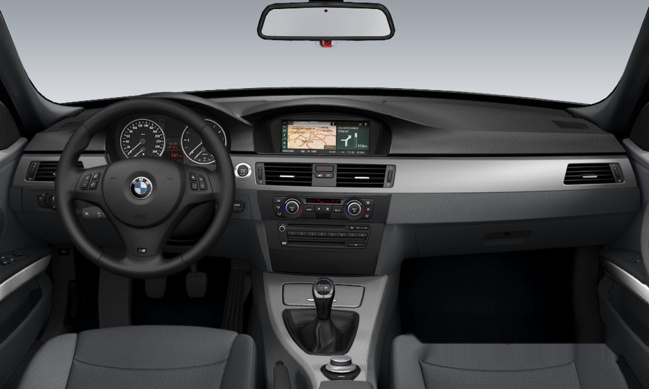 Interior of 2006 BMW 320d (E90), VIN WBAVC31020VC55068