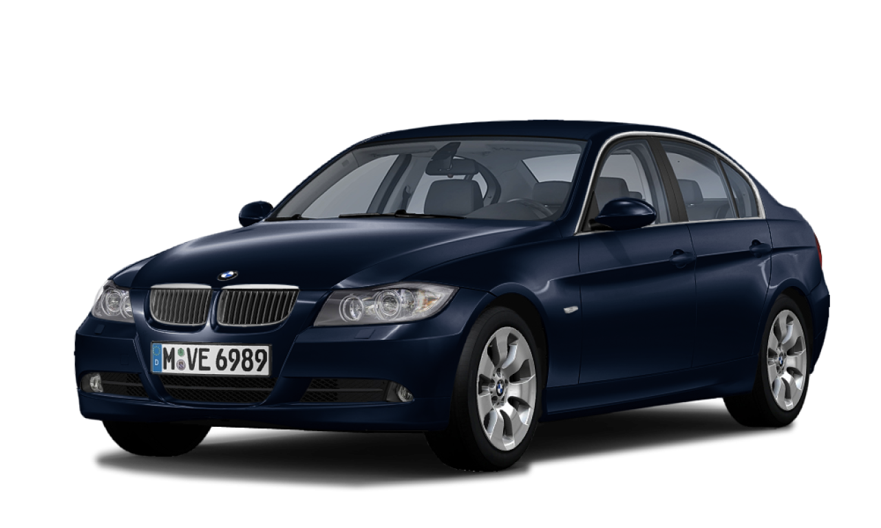 Exterior of BMW 325d (E90), VIN WBAVC51030VD31201