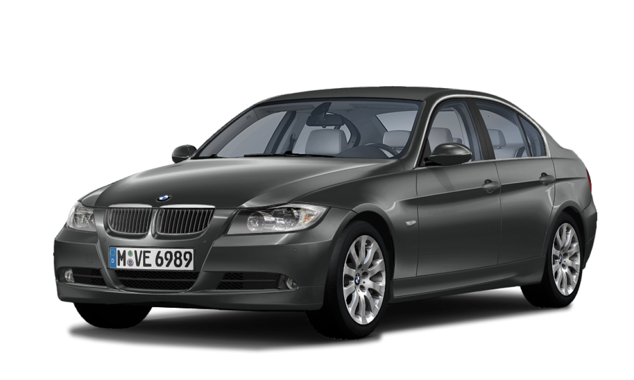 Exterior of BMW 325d (E90), VIN WBAVC51080VD31470