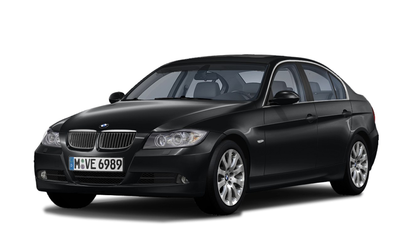 Exterior of 2008 BMW 335xi (E90), VIN WBAVD53548A283343