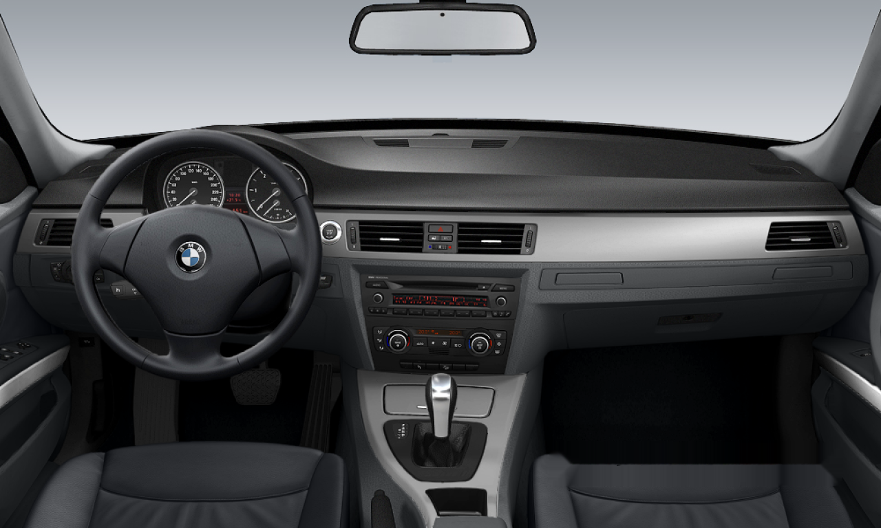Interior of BMW 330xd (E90), VIN WBAVD91090AE66601