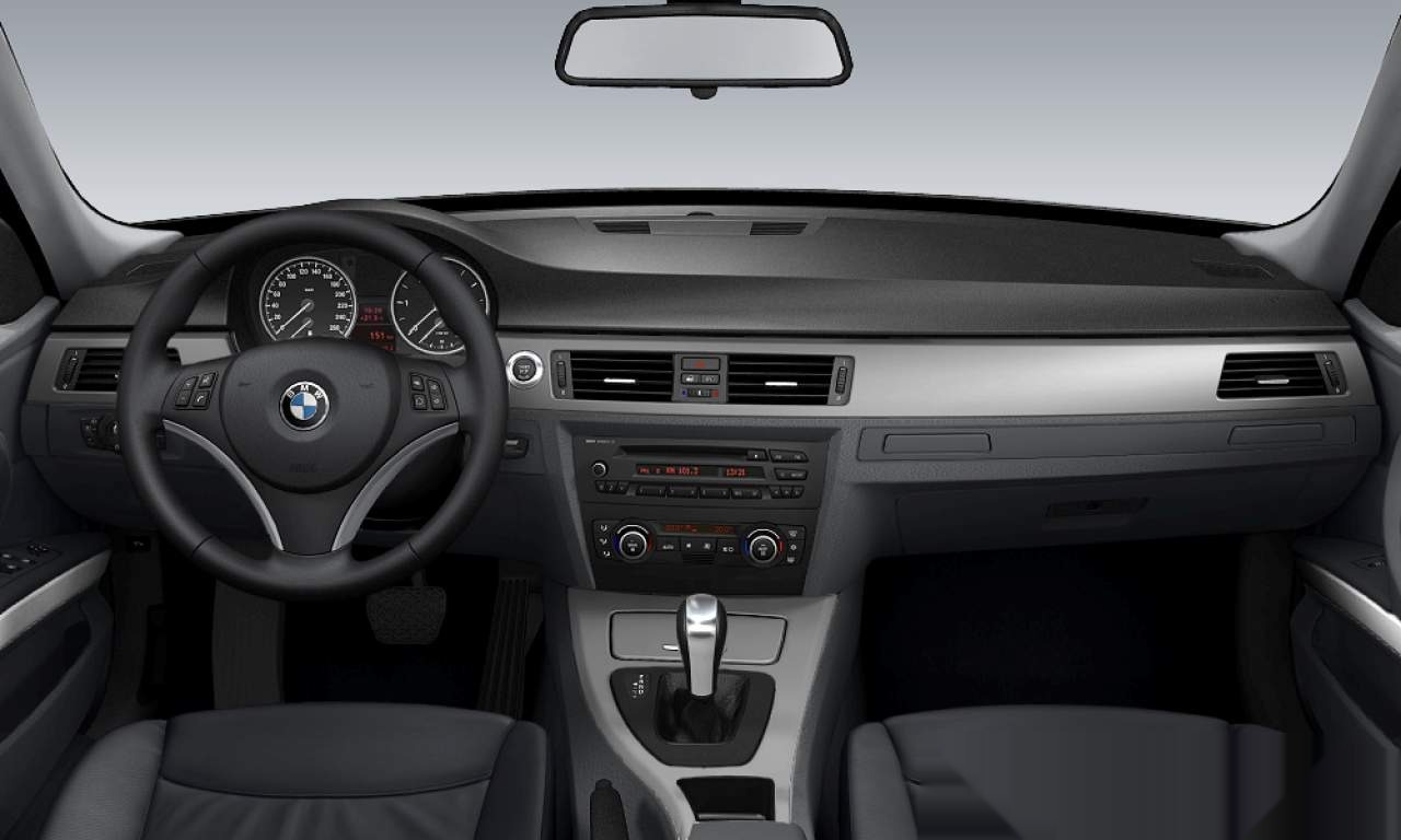 Interior of BMW 320i (Sedan (4 Doors)), VIN WBAVG71050A053096