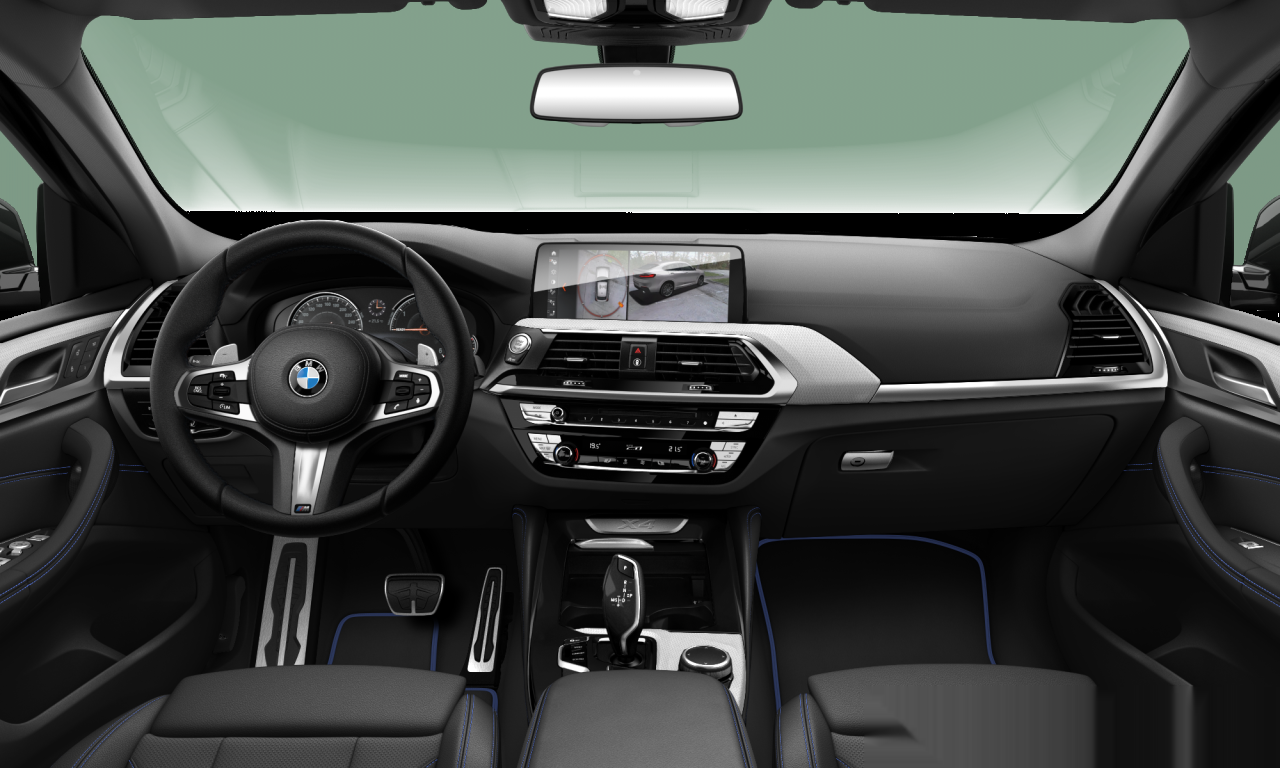 Interior of BMW X4 xDrive20d (G02), VIN WBAVJ11030LF62965