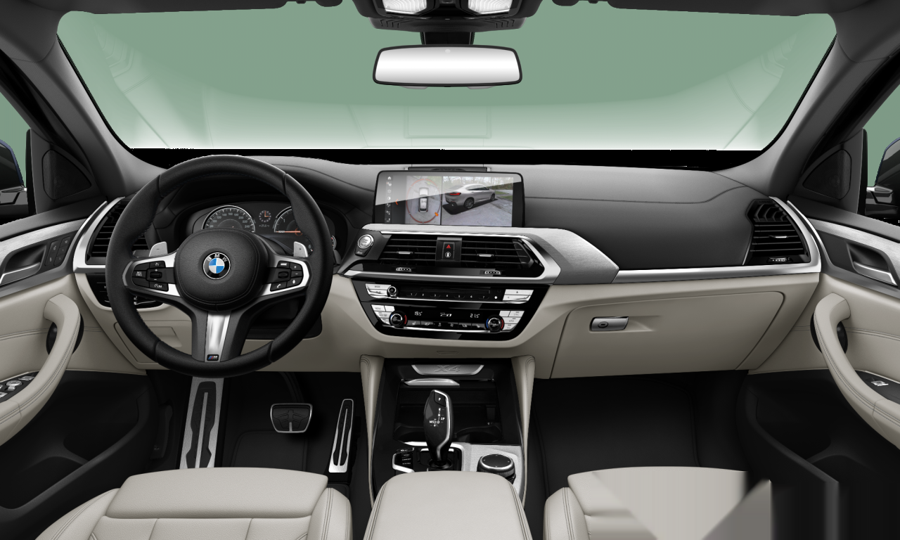 Interior of BMW X4 xDrive20d (G02), VIN WBAVJ110X0LF62896