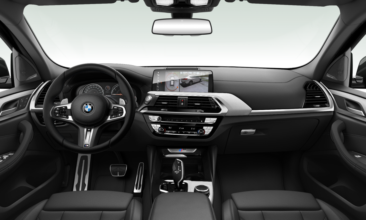Interior of BMW X4 M40d (G02), VIN WBAVJ71090LH71761