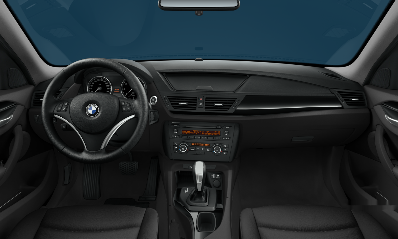 Interior of BMW X1 sDrive18i (E84), VIN WBAVL32060VT42693