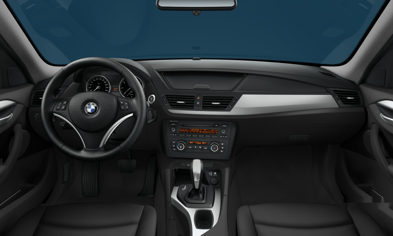 Interior of BMW X1 sDrive18i (E84), VIN WBAVL320X0VT42504